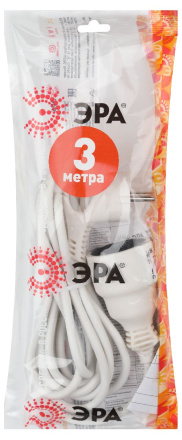 Удлинитель электрический Эра UX-1е-3m Б0039817