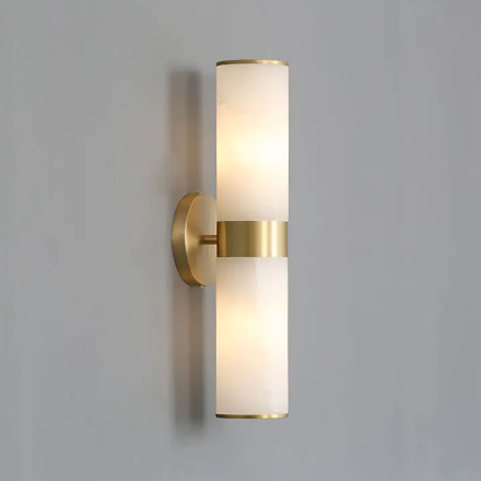 Настенный светильник Delight Collection Wall lamp 6483W/B brass/white