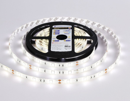 Светодиодная лента Ambrella Light LED Strip 12В 5050 7,2Вт/м 4500K 5м IP65 GS1902