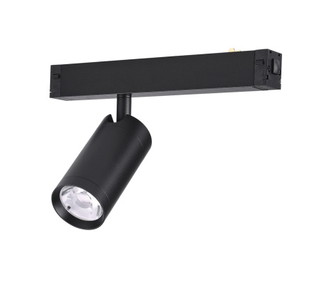 Трековый однофазный светильник AM Group AM527 BK-220V-20W SMART