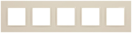 Рамка на 5 постов Эра Elegance 14-5015-02 Б0060592