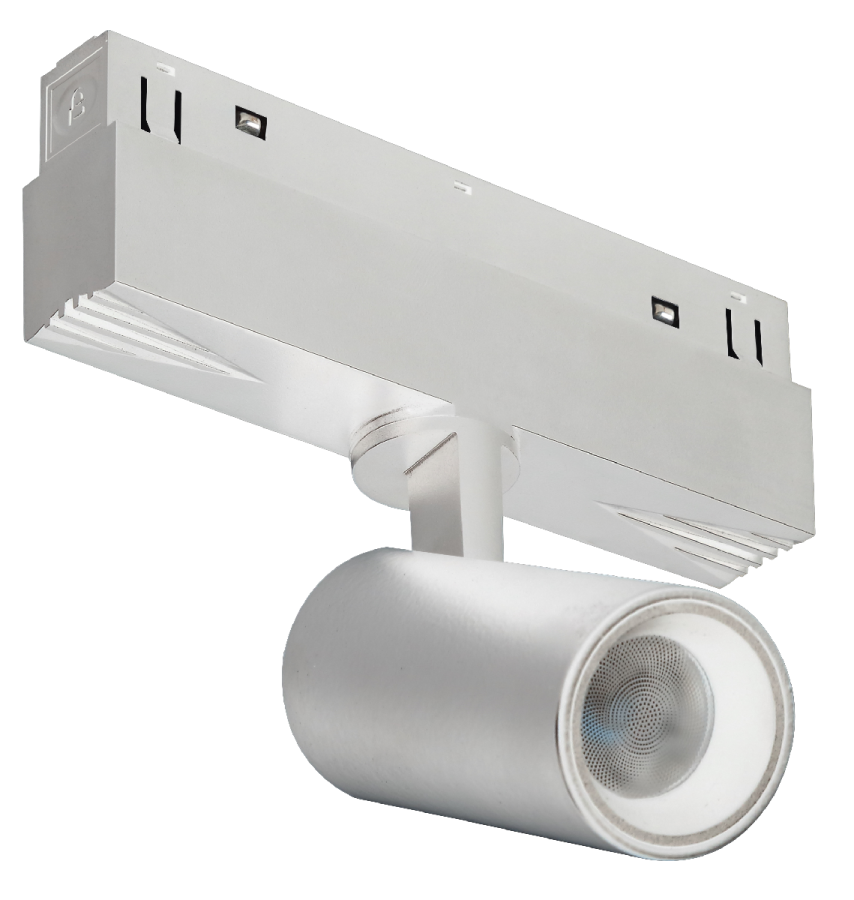 Трековый магнитный светильник iLedex Vision 4822-011-D45-8W-38DG-3000K-WH