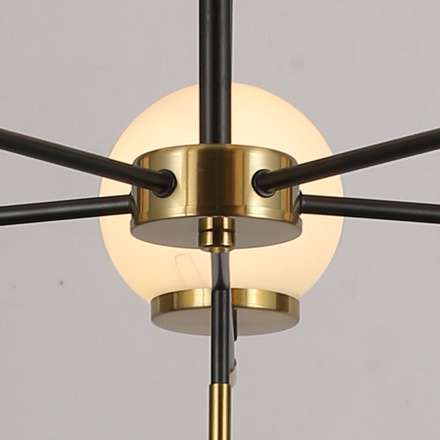 Люстра на штанге Illumico IL0059-10P-79 BK COP