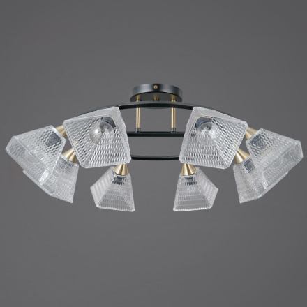 Потолочная люстра Illumico IL0850-8CSQ-25BKAB ELITE