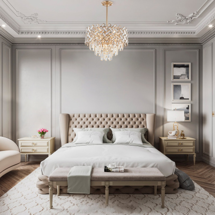 Люстра на штанге Arte Milano Sorrento 378019/7/300/470 GD