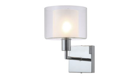 Бра Crystal Lux MAESTRO AP1 CHROME