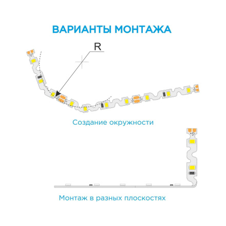 Светодиодная лента Apeyron 12В СТ 4,8Вт/м smd2835 60д/м IP20 400Лм/м 10м, 4000К 00-132
