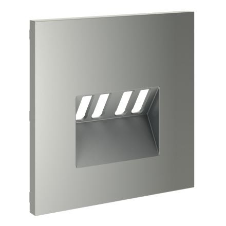 Накладка для розетки акустической 4-местной  Voltum S70 (сталь) VLS001505