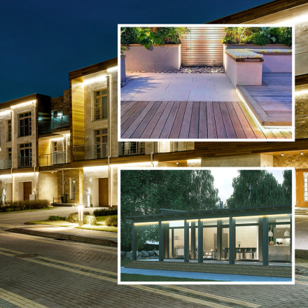 Светодиодная лента Apeyron Эконом 220В 2835 7Вт/м 3000К 50м IP65 O17-07