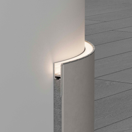 Профиль Arlight WALL-FANTOM-BENT-W10-SIDE-2000 ANOD 043694