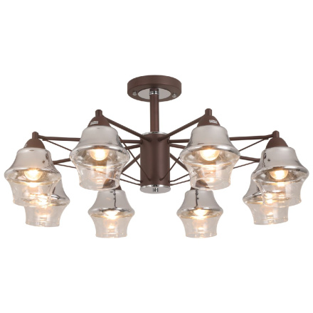 Люстра на штанге Illumico IL1303-8CPA-19 CF CR