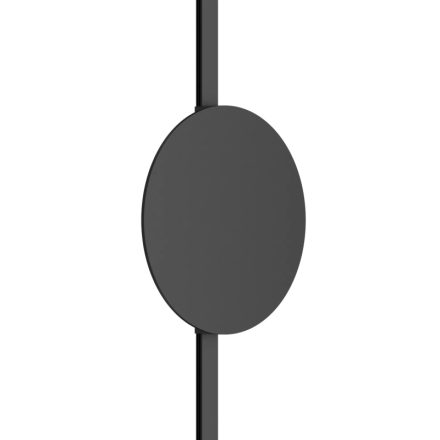 Трековый магнитный однофазный светильник Denkirs Air reflex DK5350-BK