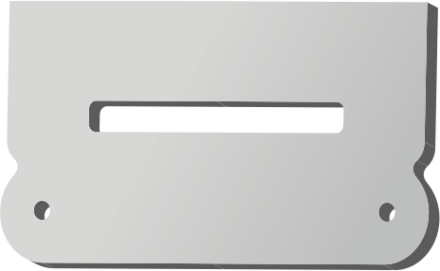 Торцевая заглушка для профиля EKS 0У-00001614