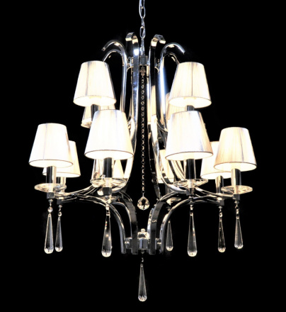 Подвесная люстра Lumina Deco Venisia LDP 8810-12 SL