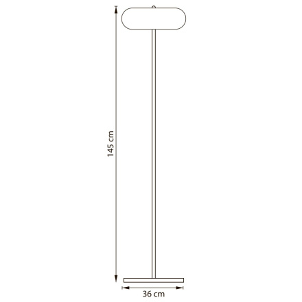 Торшер диммируемый Lightstar Catania 689716