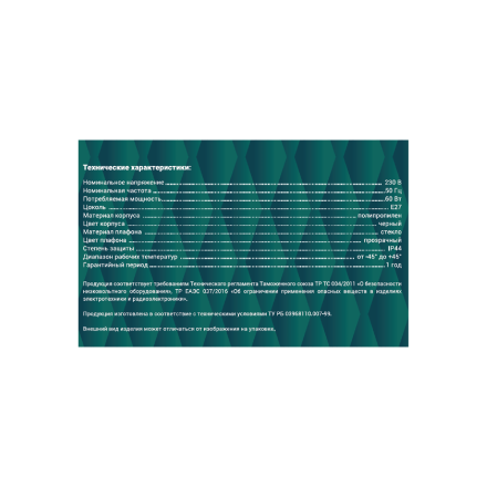 Уличный подвесной светильник Duwi Basis 24136 2