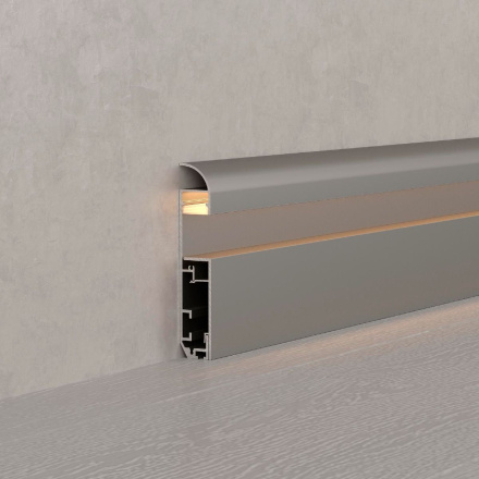 Профиль Arlight PLINTUS-H80-2000 ANOD 046390