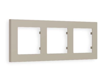 Рамка трехместная Ambrella Volt Techno AF220363