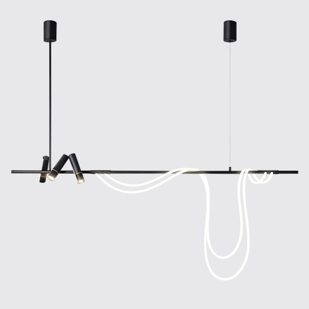 Подвесной светильник Delight Collection 7242P/L1200 black/white