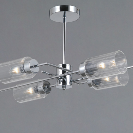Люстра на штанге Illumico IL0734-6ASQ-25 CR NAPLES