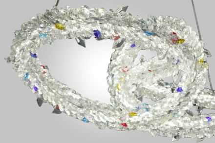 Подвесная люстра AM Group Ovale GD D600