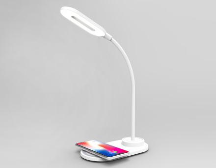 Настольная лампа с беспроводной зарядкой Ambrella Light Desk DE588