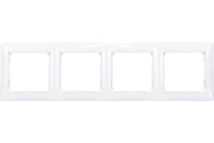 Рамка 4-постовая Legrand Valena белая 694255