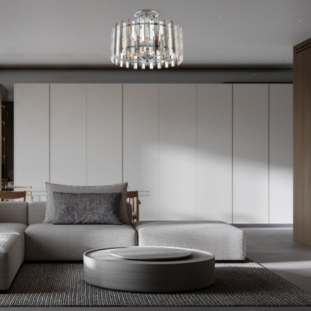 Потолочная люстра Arte Milano Sorrento 375209/5/80/390 CR