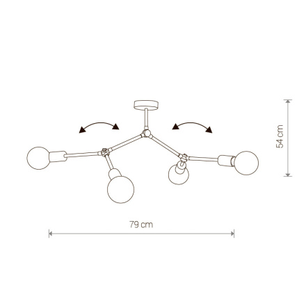 Подвесная люстра Nowodvorski Twig 9140