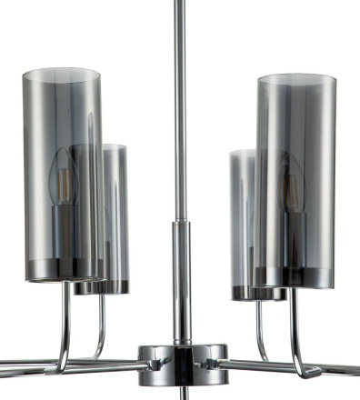 Люстра на штанге Indigo Balletto 13014/8R Chrome V000258