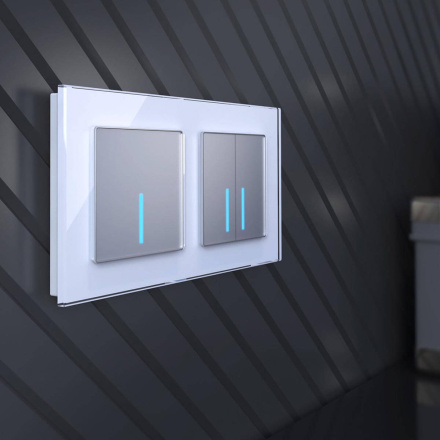 Сенсорный выключатель одноклавишный с подсветкой Werkel 4690389179525 W4510006