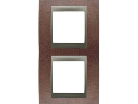 Рамка 2-постовая вертикальная Schneider Electric Unica Top MGU66.004V.2M3