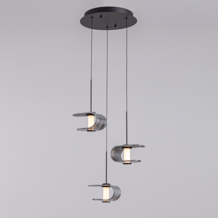 Подвесной светильник Delight Collection MD24020901-3A black/smoky