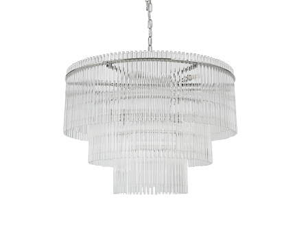 Подвесная люстра Newport 3689+9/C nickel М0069627