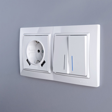 Рамка на 2 поста Werkel Snabb basic белый W0022001 4690389161346