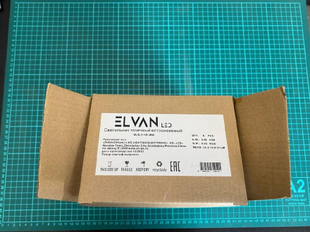 Встраиваемый светильник (6 шт.) Elvan VLS-111R-WH 6шт