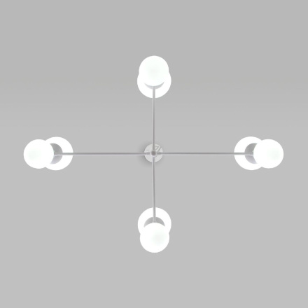 Подвесная люстра Eurosvet Bubble 30182/8 белый a063210