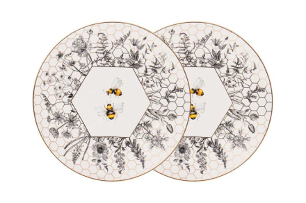 Набор тарелок закусочных Harmony (2 шт.) Garda Decor 133-361