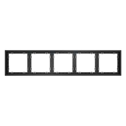 Рамка на 5 постов Voltum S70 VLS100507 (графит)