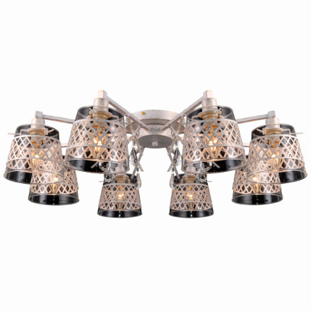 Накладная люстра Natali Kovaltseva Lyon 75084-8C IVORY GOLD