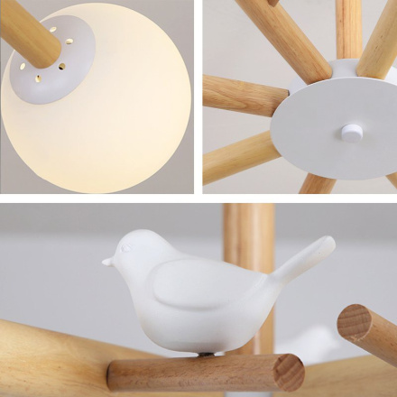 Люстра на штанге ImperiumLoft Finch 178021-26