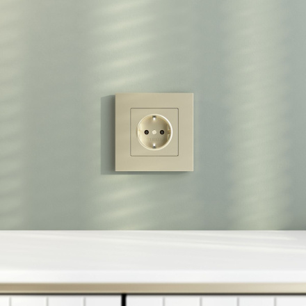 Рамка на 1 пост Werkel Slab (шампань софт) W0012911 4690389218385 a071623