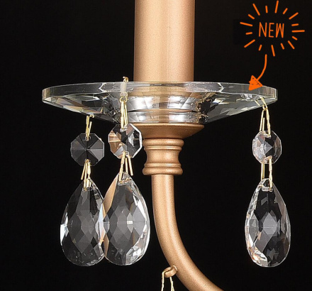 Бра Lumien Hall Флоренс 0017/2W-ITGD