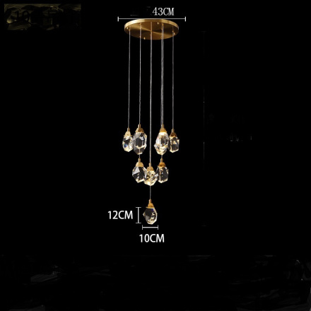 Каскадная люстра ImperiumLoft Cristel One 193599-26