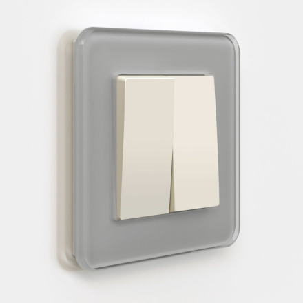 Выключатель двухклавишный Werkel 4690389184642 W1120062