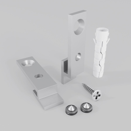 Комплект креплений для радиусного профиля со свеченим вверх/вниз (2 шт.) Maytoni Led strip ALM-3535R-2MT