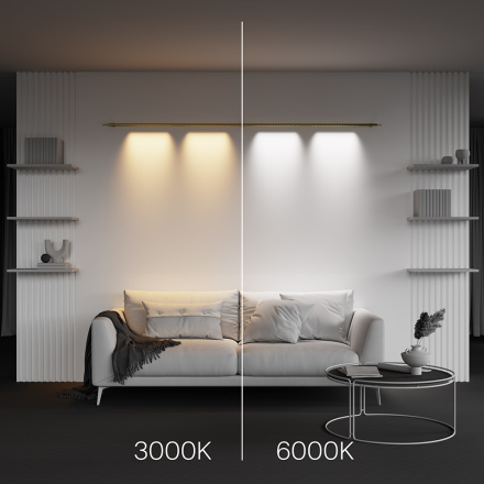 Трековый светильник Maytoni Points C101CL-L1000-24W3-6K-BS