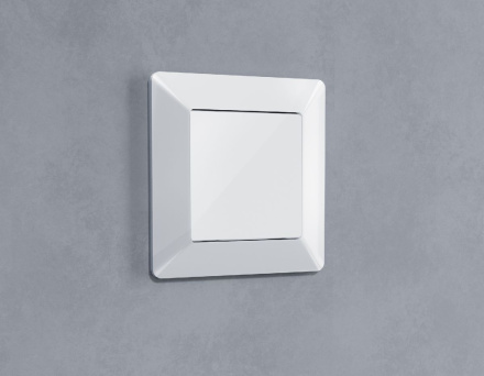 Рамка одноместная Ambrella Volt Line AF110101