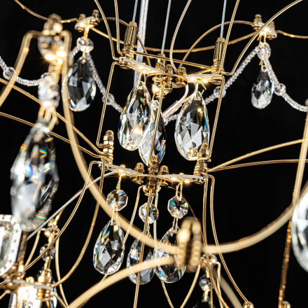 Подвесная люстра Modelux premium ML.7815.600P GD