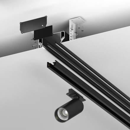 Алюминиевый профиль ниши скрытого монтажа Maytoni ALM-9940-SC-B-2M